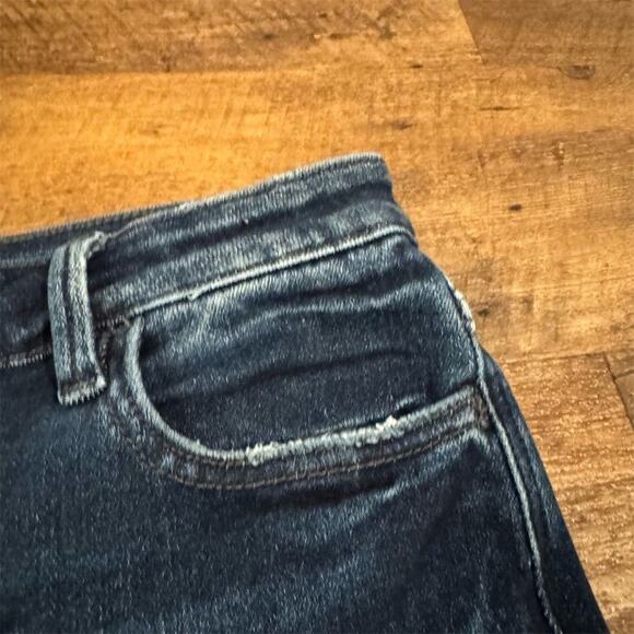 Flying Monkey High Rise Bootcut Jeans List Size 34" Measures 36" Inseam 29.5" - Picture 3 of 13